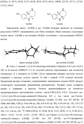 Замещенные азепино[4,3-b]индолы, фармацевтическая композиция, способ их получения и применения (патент 2317989)