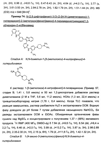 Имидазопиридиновые ингибиторы киназ (патент 2469036)