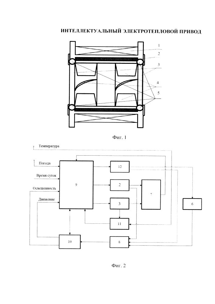 Интеллектуальный электротепловой привод (патент 2642501)