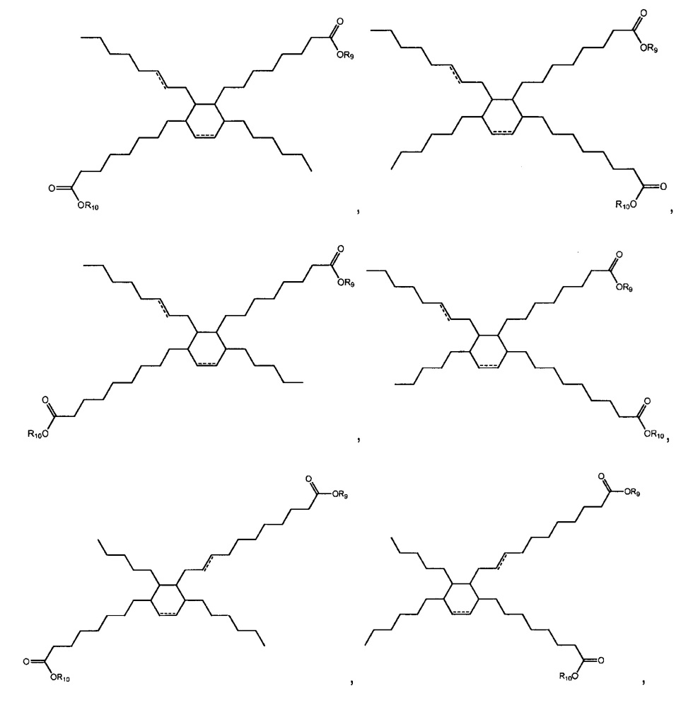 Эстолиды и композиции смазывающих материалов, полученные на основе реакции дильса-альдера (патент 2653857)