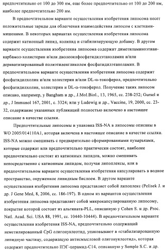 Упакованные иммуностимулирующей нуклеиновой кислотой частицы, предназначенные для лечения гиперчувствительности (патент 2451523)