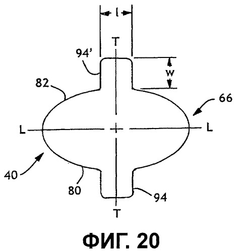 Интерлабиальная прокладка, содержащая язычок (варианты) (патент 2294186)