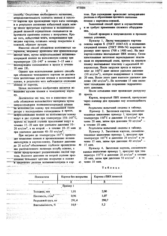 Способ облицовки волокнистого материала (патент 673684)