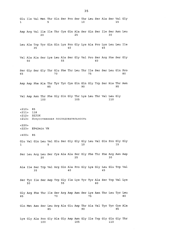 Стабильные и растворимые антитела, ингибирующие tnfα (патент 2653753)