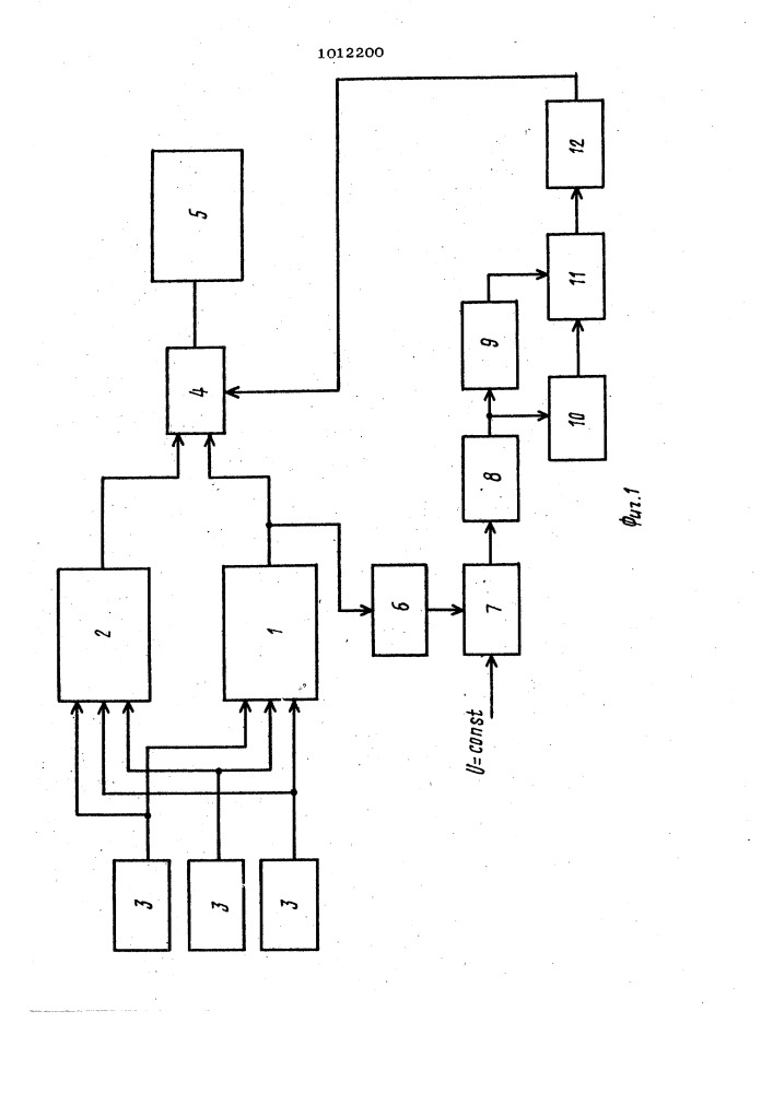 Релейно-линейный регулятор (патент 1012200)