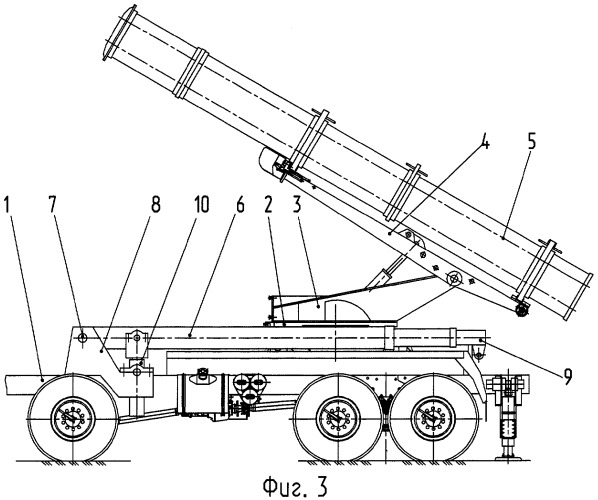 Боевая машина реактивной системы залпового огня (патент 2309361)