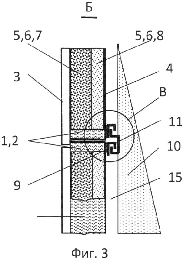 Декоративная навесная панель с утеплителем (патент 2651855)