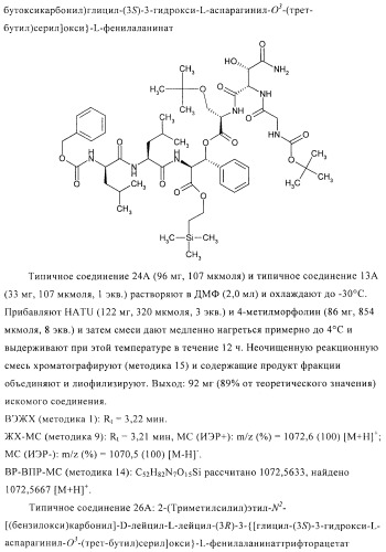 Способ получения производных лизобактина (патент 2434878)