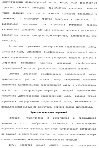 Система управления демпфированием подрессоренной массы транспортного средства (патент 2484992)