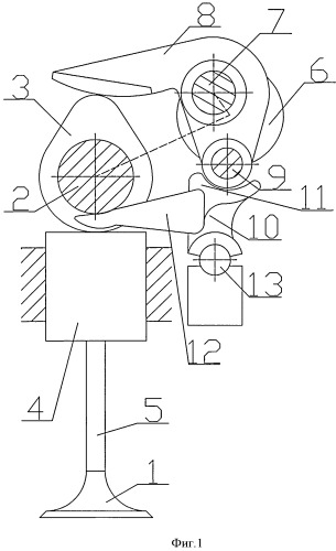 Устройство привода клапана двигателя (патент 2529982)