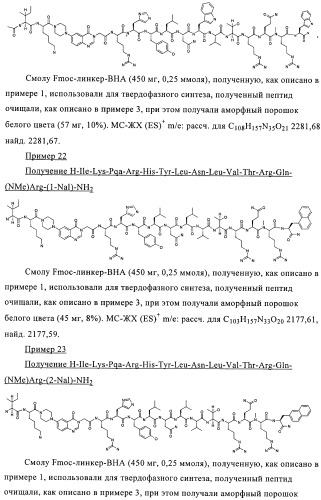 Агонисты рецептора нейропептида-2 (патент 2430108)