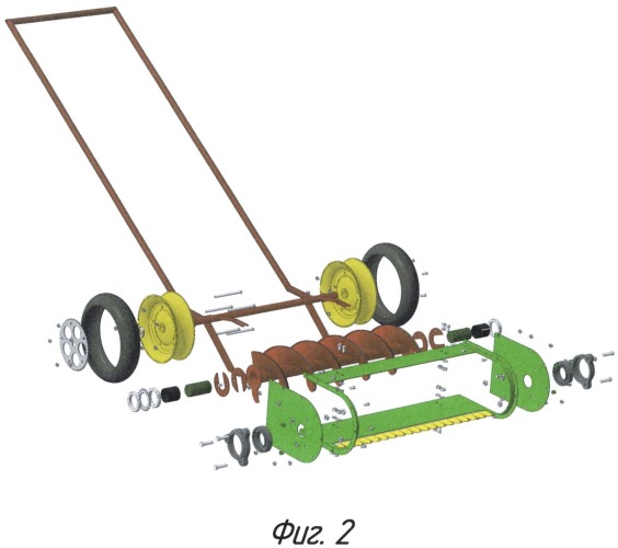 Газонокосилка механическая (патент 2529175)