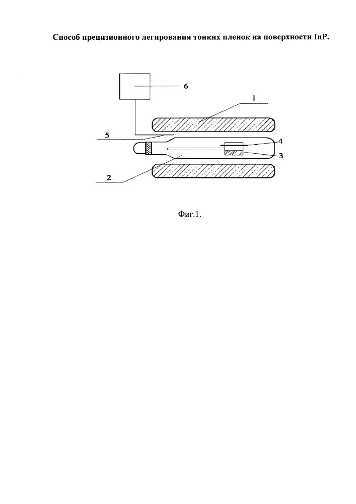Способ прецизионного легирования тонких пленок на поверхности inp (патент 2632261)