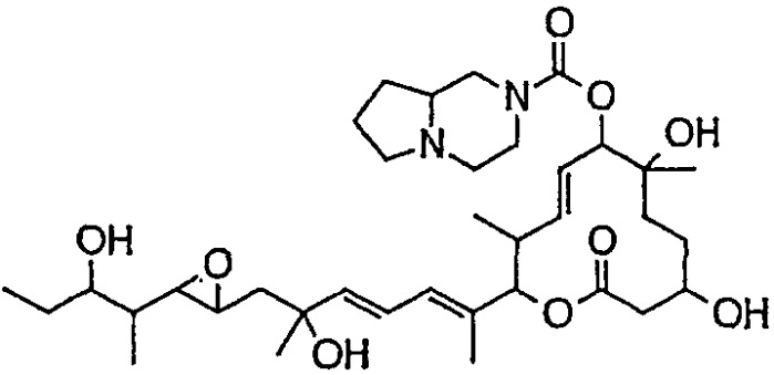 Макроциклические соединения, лекарственное средство на их основе и их применение (патент 2347784)