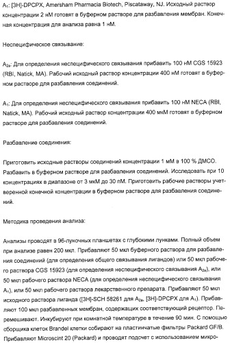 Производные 5-амино-пиразоло-[4,3-е]-1,2,4-триазоло[1,5-с]пиримидина, фармацевтическая композиция на их основе, применение и способы получения промежуточных соединений (патент 2315053)