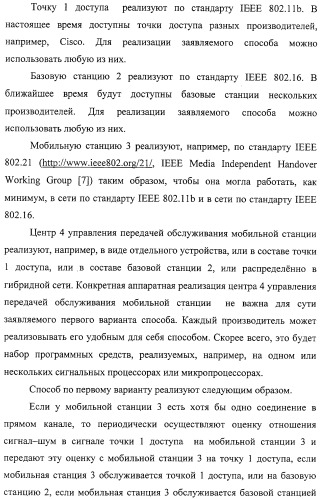 Способ передачи обслуживания мобильной станции между беспроводной сетью передачи данных по стандарту ieee 802.11b и беспроводной сетью передачи данных по стандарту ieee 802.16 (варианты) (патент 2321172)