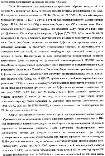 Белки, связывающие антиген фактор роста, подобный гепаринсвязывающему эпидермальному фактору роста (патент 2504551)