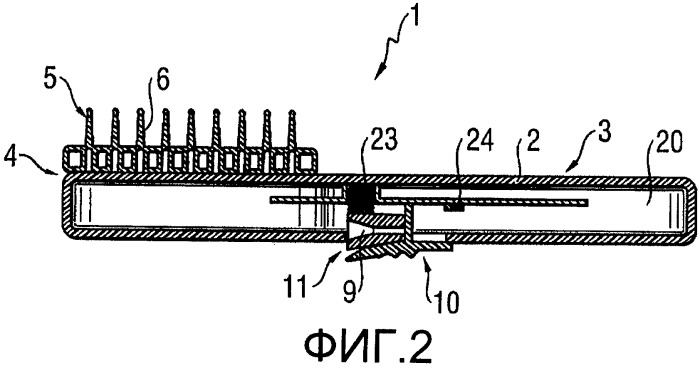 Устройство для ухода за волосами (патент 2414156)