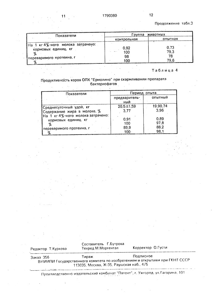 Способ кормления лактирующих коров (патент 1790380)