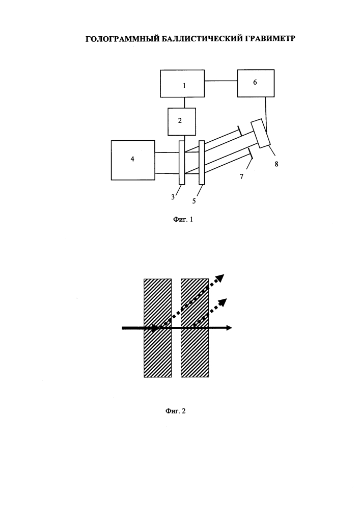Голограммный баллистический гравиметр (патент 2617702)
