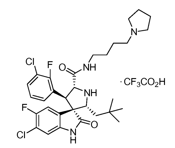 Спирооксиндольные антагонисты mdm2 (патент 2553269)