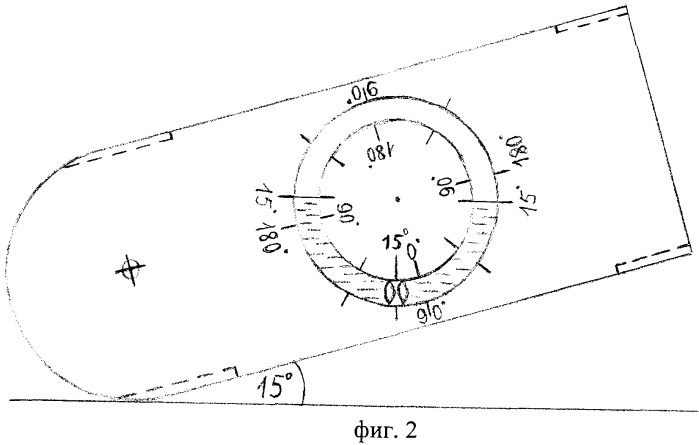 Устройство для измерения угла отклонения от горизонтали (патент 2512651)