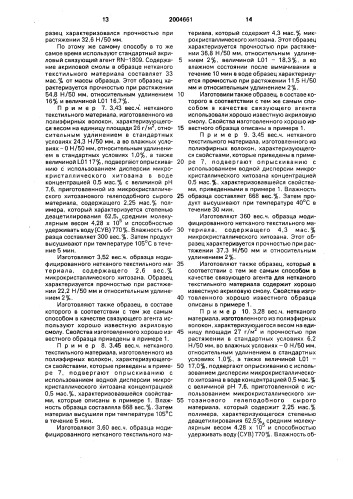 Способ изготовления модифицированного волокнистого материала (патент 2004661)