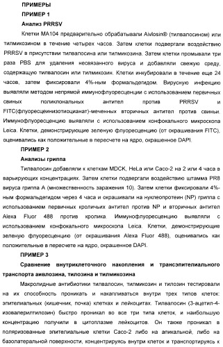 Применение тилвалосина в качестве противовирусного агента (патент 2412710)