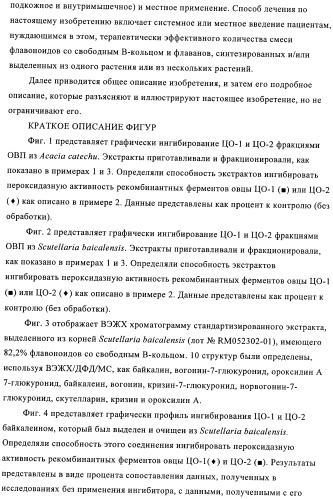 Приготовление смеси флавоноидов со свободным в-кольцом и флаванов как терапевтического агента (патент 2379031)