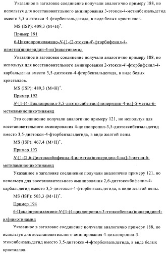 Производные пиперидин-4-иламида и их применение в качестве антагонистов рецептора sst подтипа 5 (патент 2403250)