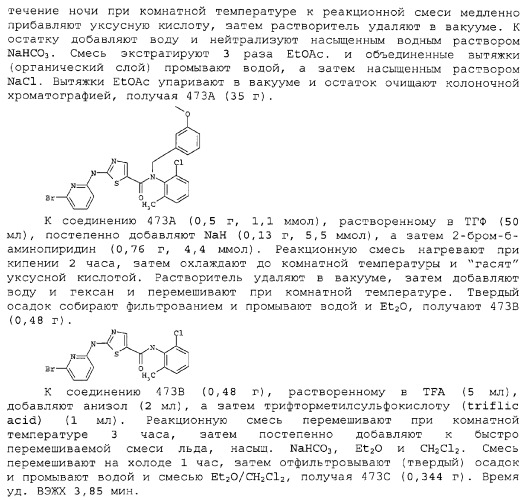 Циклические ингибиторы протеинтирозинкиназ (патент 2312860)