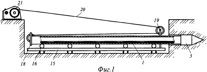 Устройство для бестраншейной прокладки трубопроводов способом прокола (патент 2345266)