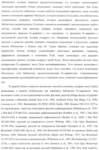 Антитело, содержащее fc-вариантную часть (варианты), фармацевтическая композиция, содержащая антитело, и способ лечения млекопитающего (патент 2390527)