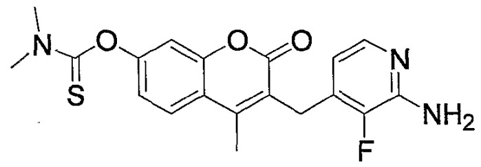 Новое производное кумарина, обладающее противоопухолевой активностью (патент 2428420)