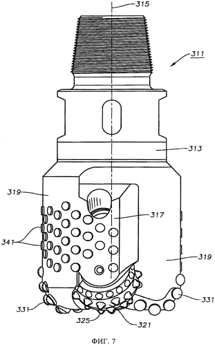 Гибридное буровое долото (патент 2564320)