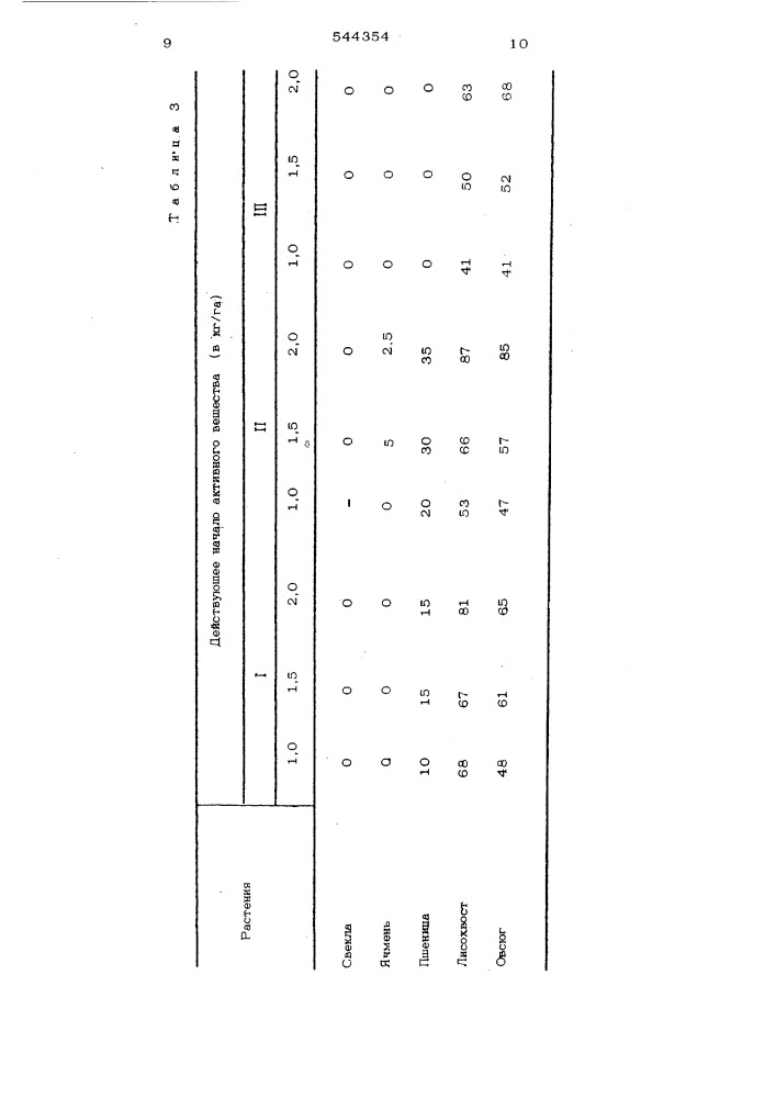 Гербицидный состав (патент 544354)