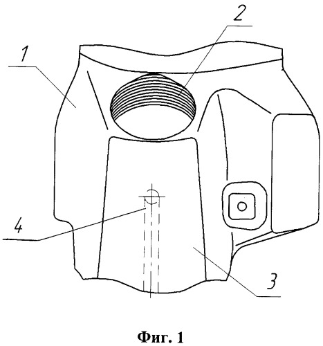 Буровое шарошечное долото с герметизированной опорой (патент 2491407)