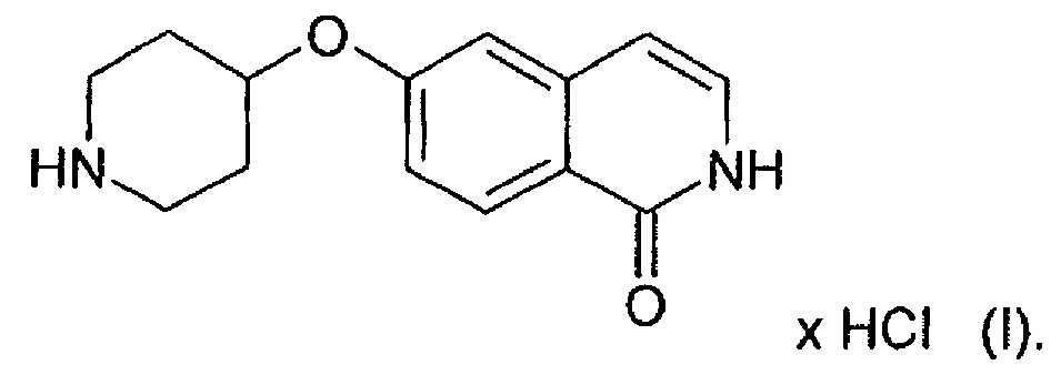 Кристаллические сольваты гидрохлорида 6-(пиперидин-4-илокси)-2н-изохинолин-1-oha (патент 2619129)