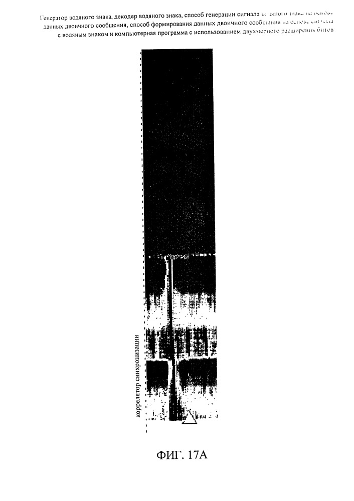 Генератор водяного знака, декодер водяного знака, способ генерации сигнала водяного знака на основе данных двоичного сообщения, способ формирования данных двоичного сообщения на основе сигнала с водяным знаком и компьютерная программа с использованием двухмерного расширения битов (патент 2666647)