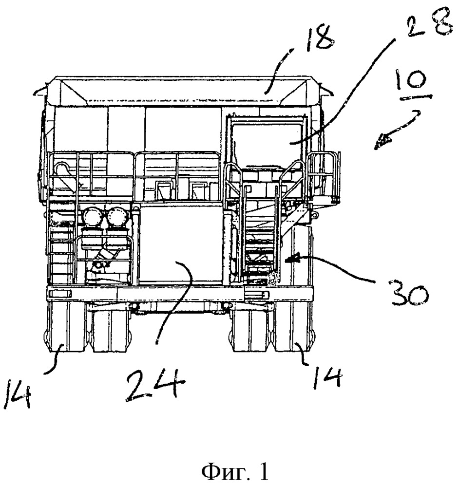 Рабочая машина, в частности самосвал или грузовой автомобиль (патент 2665984)