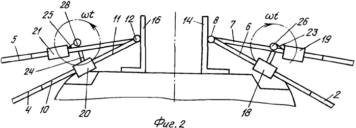 Способ образования толкающей и подъемной силы и летательный аппарат, реализующий этот способ (патент 2344968)