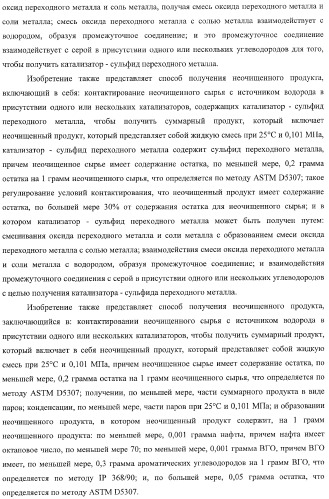 Способы получения неочищенного продукта и водородсодержащего газа (патент 2379331)