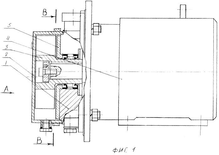 Роторный, кавитационный, вихревой насос-теплогенератор (патент 2393391)