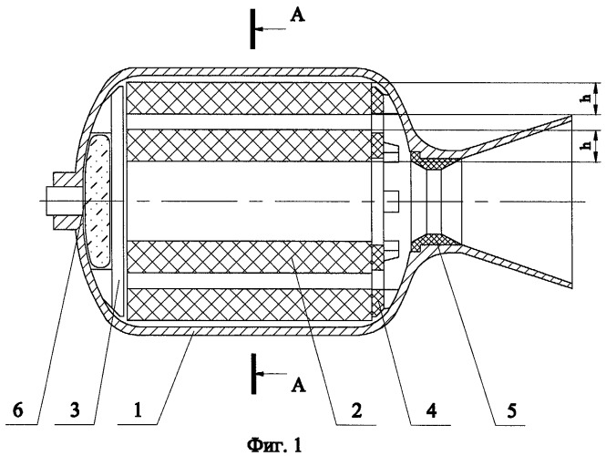 Ракетный двигатель твердого топлива (патент 2265746)