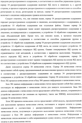 Устройство воспроизведения содержания, способы и программы управления воспроизведением содержания (патент 2310908)