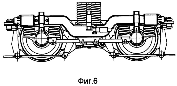 Рама для конструктивного ряда тележек железнодорожного подвижного состава (патент 2268181)