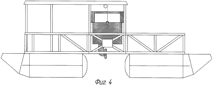 Плавсредство - катамаран для морской геофизики (патент 2466052)