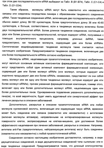 Новые структуры малых интерферирующих рнк (sirna) (патент 2487716)