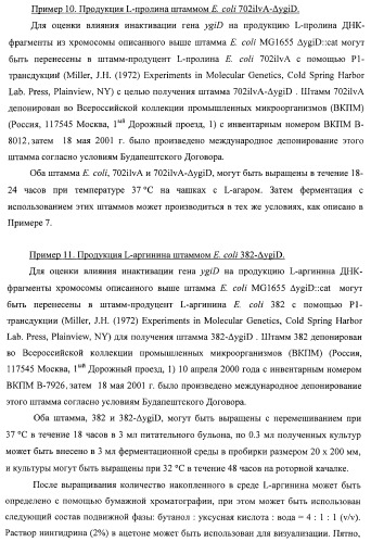 Способ получения l-треонина с использованием бактерии, принадлежащей к роду escherichia, в которой инактивирован ген ygid (патент 2396349)