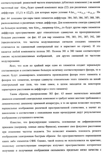 Способ формирования изображений в миллиметровом и субмиллиметровом диапазоне волн (варианты), система формирования изображений в миллиметровом и субмиллиметровом диапазоне волн (варианты), диффузорный осветитель (варианты) и приемо-передатчик (варианты) (патент 2349040)